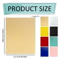 thumbnail image 3 of Verdsylv 8-Tab PP Binder Dividers 3-Hole Colorful Page Dividers Plastic Index Divider Sheets for 3-Ring Binders and File Classification, 3 of 7