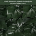thumbnail image 3 of Faux Ivy Privacy Fence Screen Outdoor Expandable Artificial Greenery Roll Fake Hedge Wall Patio Green Plastic Leaf Plant Vine Grass Panels Gate Covering for Garden Yard Balcony (118.5x59.5 in), 3 of 6