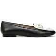 thumbnail image 2 of Naturalizer Womens Layla Slip On Loafer Black/Warm White Leather 8.5W, 2 of 5