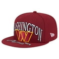 thumbnail image 3 of Men's New Era Burgundy Washington Commanders  Oversized 59FIFTY Fitted Hat, 3 of 5