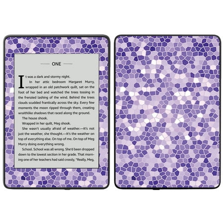 Skin for Amazon Kindle Paperwhite 2018 (waterproof model) - Stained Glass | Protective, Durable, and Unique Vinyl Decal wrap cover | Easy To Apply, (Best Way To Remove Water Stains From Glass)