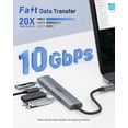 thumbnail image 3 of USB C Hub Acer 10Gbps Type C Splitter w/ 4 USB C 3.2 Port, 3 of 8