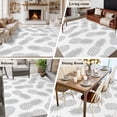 thumbnail image 5 of 5'x8' Area Rugs, Pineapple Indoor Outdoor Area Rug for Living Room Bedroom, Grey Summer Tropical Fruit Minimalist Texture Washable Bathroom Rugs Kitchen Floor Carpet Mats Home Decor Aesthetic, 5 of 8