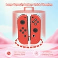 thumbnail image 6 of Switch Controller for Nintendo Switch, Switch Remote Control supports Dual Vibration/Motion Control/Screenshot/Wake-up, Red, 6 of 7