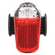 thumbnail image 2 of Luces de bicicleta recargables por USB para montar de noche, luz delantera y trasera superbrillante Abanopi Negro/USB, 2 of 7
