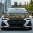 thumbnail image 2 of Yuyamidu Camo Hunting Car Hood Cover Wrap Wood Auto Side View Mirror Covers 3 Pack Car Front Hood Cover Universal Rear View Mirror Accessories Auto Exterior Decoration for Car Sedan, 2 of 7
