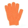 thumbnail image 1 of Body Scrub Glove Scrub Wash Mitt Skin Exfoliator For Body Exfoliating Glove Polyester 5-Finger Design Body Scrub Wash Mitt For Deep, 1 of 1