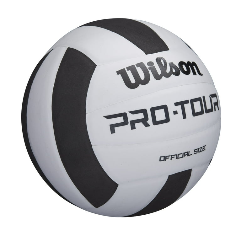 Wilson Pro Tour Indoor Volleyball Black White