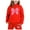 Red, variant on RMGVDSD Cute Toddler Girls Sweatsuit Children's Sweat Suit Little&Big Boys Girls Long Sleeve Hoodie Pullover Tops Pants Kids Hoodie Set Versatile Stylish Clothes Set