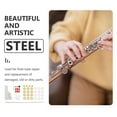 thumbnail image 5 of OULII 10Pcs Musical Instrument Parts For Flute Enthusiasts And Diy Lovers Assorted Color 10.14x0.10x0.10in, 5 of 5