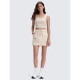 thumbnail image 3 of Falda CRZ YOGA Mojave Tan Mini Cintura Alta con Bolsillos XS, 3 of 4