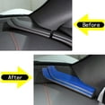 thumbnail image 5 of TNKI  Real Carbon Fiber Side Dashboard Panel Trim Sticker Compatible with Chevrolet Corvette C8 Stingray 2020-2023, Console Side Dash Board Panel Decoration Strip Sticker Accessories, 5 of 13