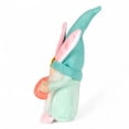thumbnail image 6 of STPgoods Pastel Gnome Easter Figurine 12" (30.5 cm) Fabric Easter Decoration Standing Decoration Easter Collectible Figurine Holiday Decor Tabletop Favor Figurine, Blue, 6 of 7