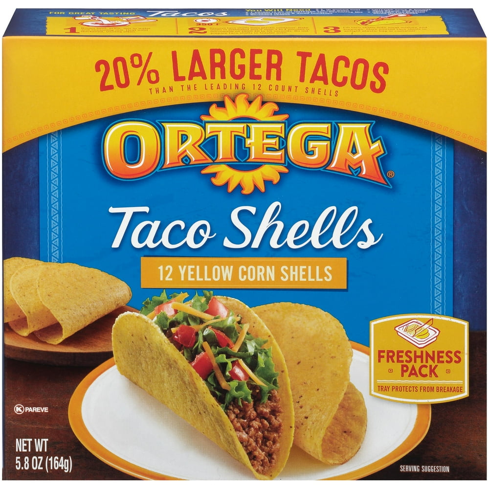 Ortega® Taco Shells 5.8 oz. Box