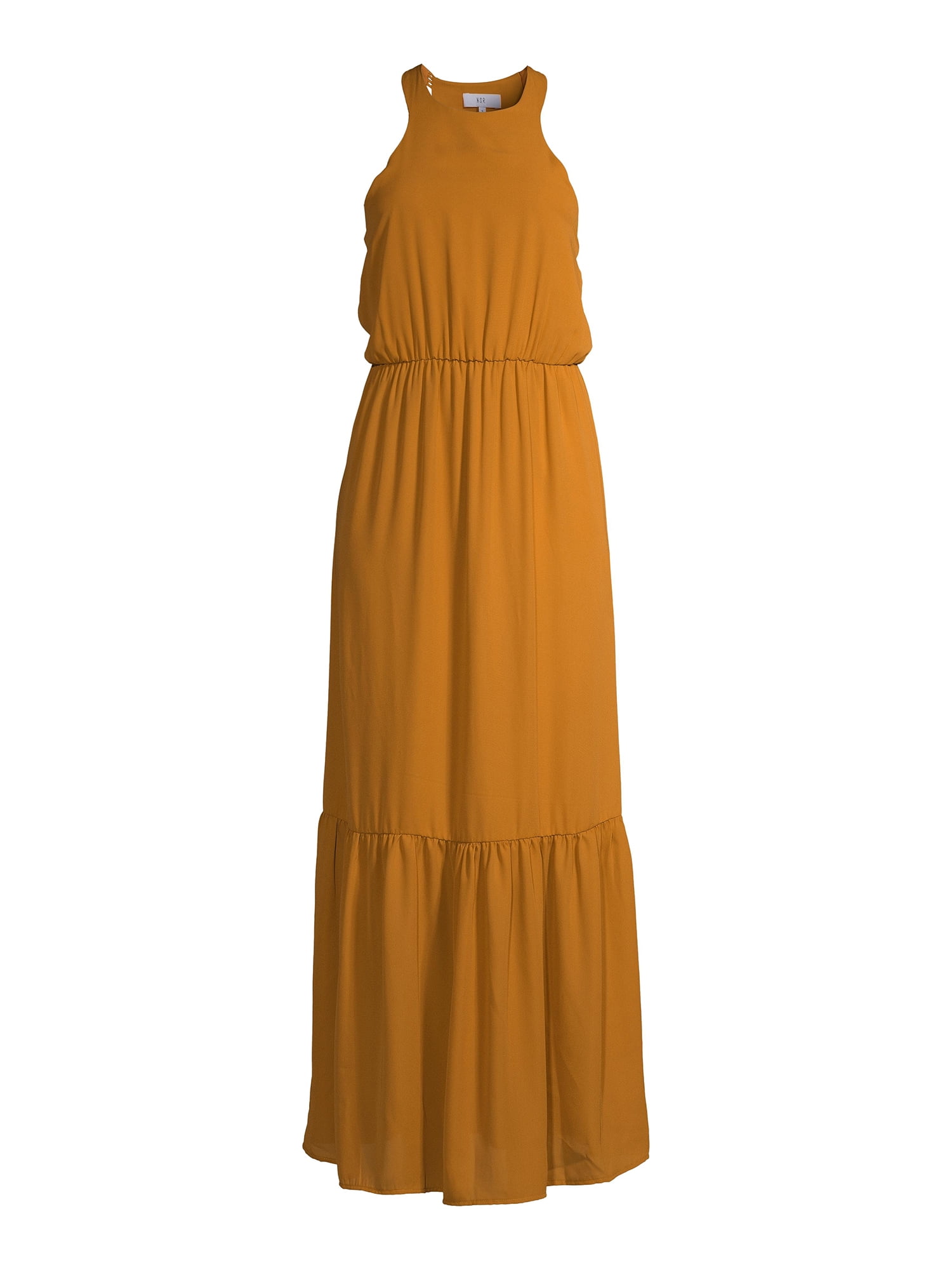 NSR Women's Halter Maxi Dress