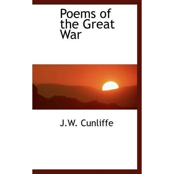 Poems of the Great War Hardcover