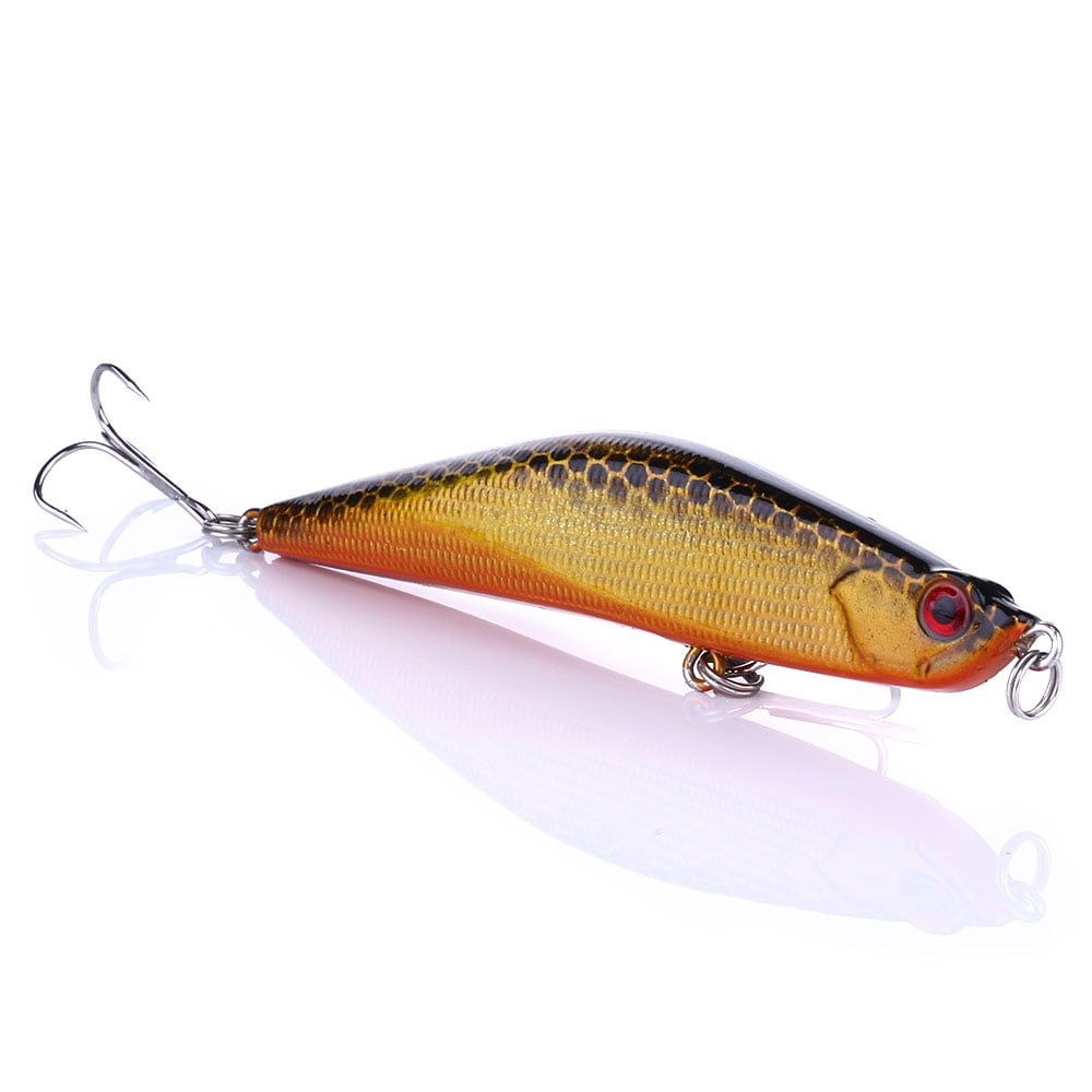 HENGJIA Fishing Lures for Bass, 5PCS Fishing Pencil Popper Lures Topwater Pencil Lures Sinking Hard Bait Pencil Popper Lure Surf Fishing Lures Pencil Lure