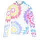 thumbnail image 4 of Sudadera para hombre Sudaderas de otoño Casual Sports Fitness Pullover Capucha Half-Zip Gradient Tie-Dye Print Odeerbi ODB-5, 4 of 5