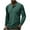 Green, variant on CYiJun George Men's Henley Long Sleeve T-Shirt Summer Casual Shirt Banded Collar Designed Placket Tees Tops