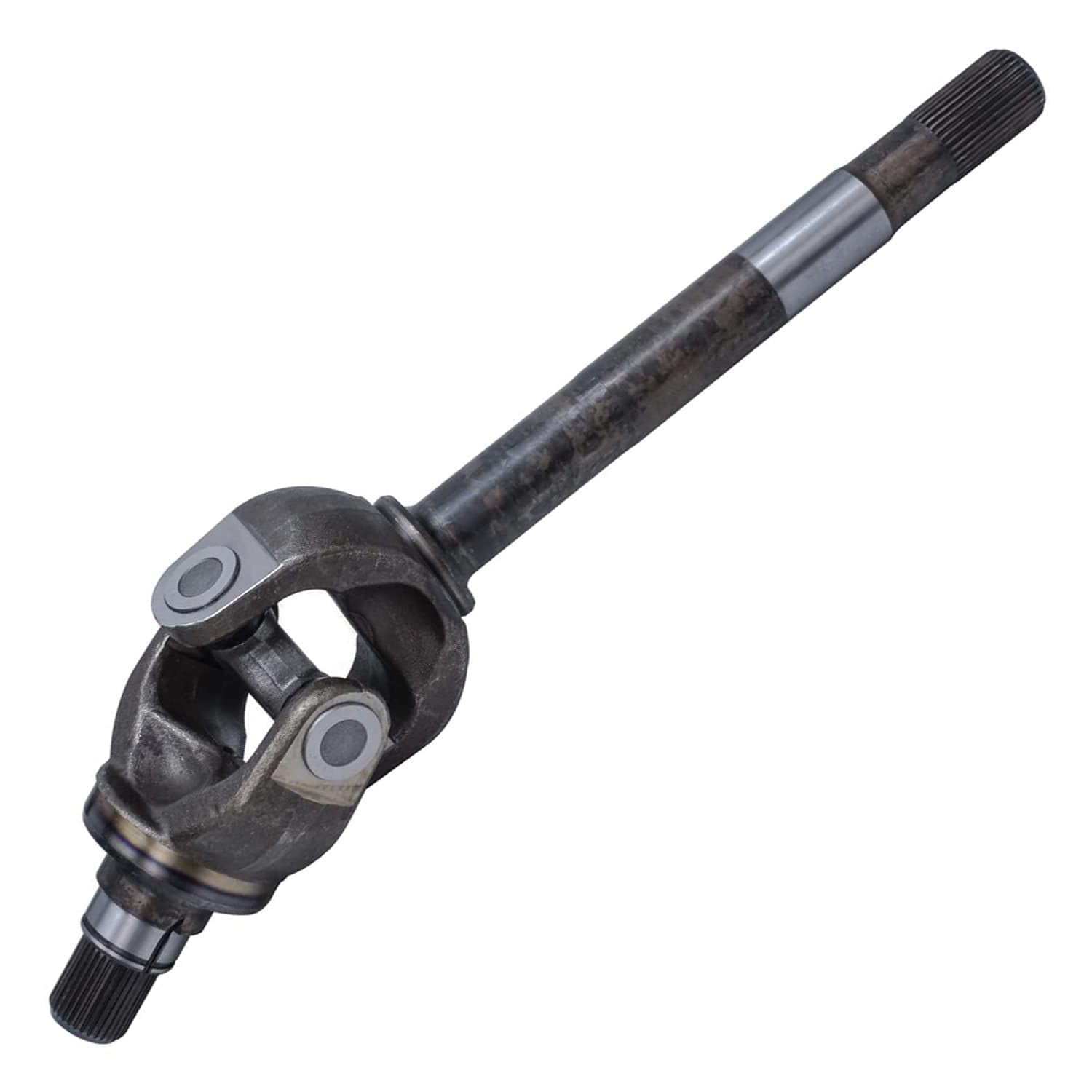 Detroit Axle - Front 2pc U-Joint CV Axles for 05-14 Ford F-250 F-350 Super Duty, 2 U-Joint CV Axles Assembly 2006 2007 2008 2009 2010 2011 2012 2013 Replacement