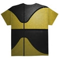 thumbnail image 2 of Championship Basketball Yellow & Black All Over Youth T Shirt Multi YMD, 2 of 2