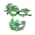 thumbnail image 5 of Abbraccia Masquerade Couple Set Cosplay Costume Accessories Halloween for Stage Performance Musical Party Night Club Dress up Green, 5 of 9