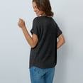 thumbnail image 3 of SUNBS Womens Summer Tops Short Sleeve Sweaters Tunic Tops Dressy Casual Business Shirts, 3 of 7