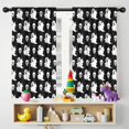 thumbnail image 5 of Blackout Kids Curtains,Black Halloween Ghosts and Skulls Childrens Insulated Curtains Set Of 2,Bedroom Essentials,Toddler Room Decor 42"x54", 5 of 5