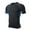 Blue, variant on Compression Shirts for Men Athletic Quick Dry Base Layer Running Cycling T Shirt Short Sleeve Undershirt Gym Workout Tops Blue L