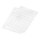 thumbnail image 1 of Tornillos Agujeros Tapa Pegatinas, 21mm Diámetro PVC Auto Adhesivo Cubiertas Tapas para Madera Muebles Gabinete Estante Armario, Blanco 4 Hoja/216uds, 1 of 5