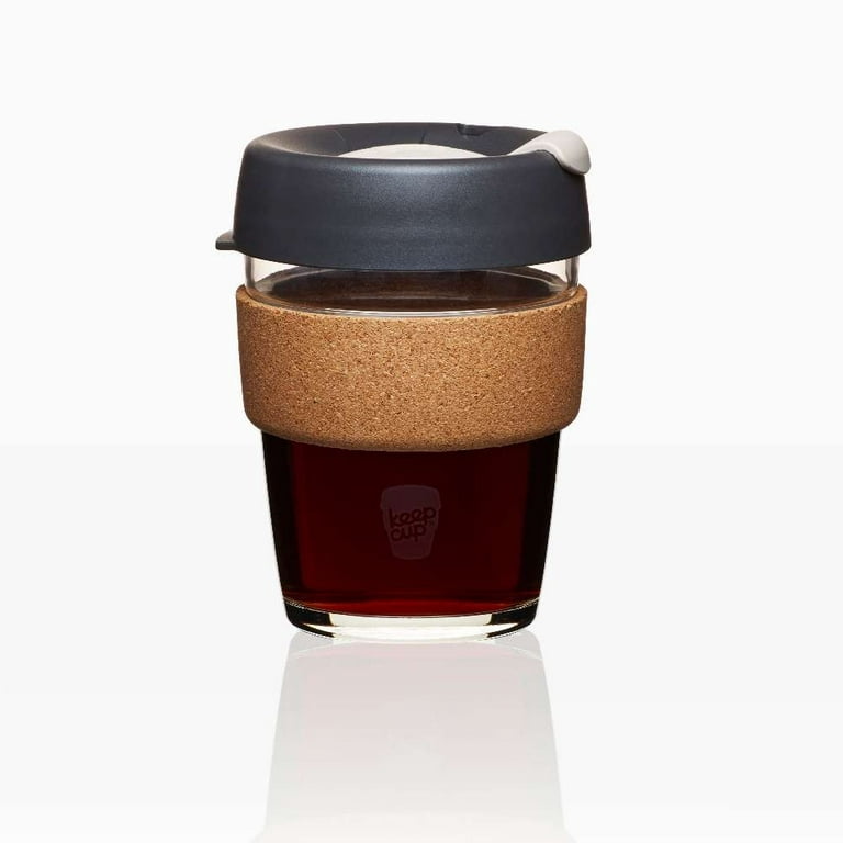 KeepCup Reusable Tempered Glass Coffee Cup | Travel Mug with Spill Proof  Lid, Brew Cork Band, Lightw…See more KeepCup Reusable Tempered Glass Coffee