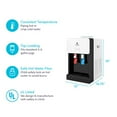 thumbnail image 3 of Avalon Premium Hot/Cold Top Loading Countertop Water Cooler Dispenser With Child Safety Lock. UL/Energy Star Approved- White - A1CTWTRCLRWHT, 3 of 7