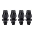 thumbnail image 4 of AN6 Coupler, Anti Rust Male Thread Straight Aluminium Alloy 4PCS AN6 Adapter With Brass Ferrule For Liquid Gas Diesel Oil 5/16in, 4 of 8