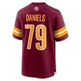 thumbnail image 3 of Men's Nike Braeden Daniels Burgundy Washington Commanders Team Game Jersey, 3 of 4