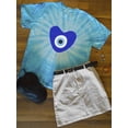 thumbnail image 3 of Evil Eye Heart Tie Dye Cyclone Women -Image by Shutterstock, Female XX-Large, 3 of 4