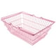 thumbnail image 5 of Cesta de la compra de juguete para niños y bebés, ideal para guardar frutas y verduras. Rosa medio, 5 of 8