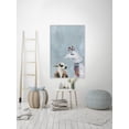 thumbnail image 6 of Fashion Power in Blue Floater Framed Painting Print on Canvas, 6 of 6