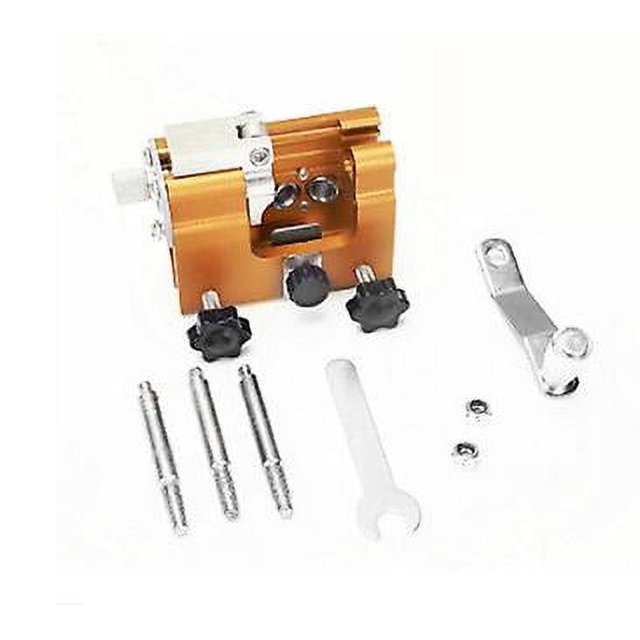 Chainsaw Sharpener, Chainsaw Sharpening Kit with 3 Carbide Tools, Yellow,11*7.5*9.5cm