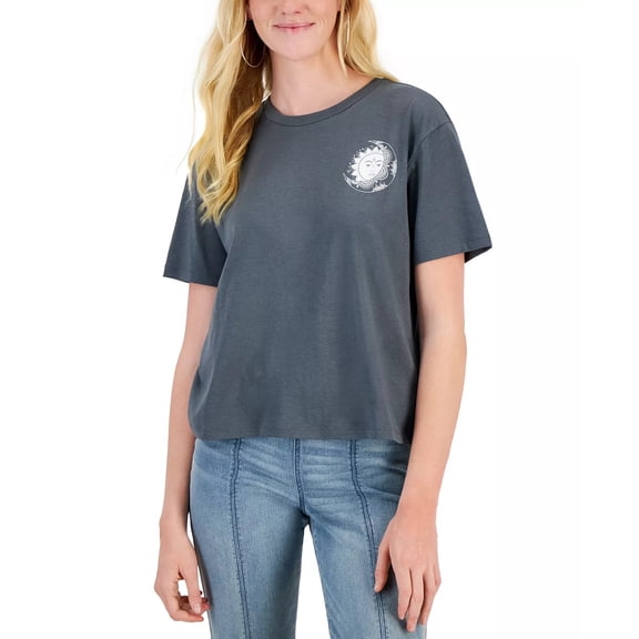 Rebellious One TURBULENCE Women's Celestial Graphic T-Shirt, US Small