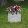 Artificial Flowers for Headstone Outdoor Grave Decorations Cemetery