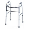 Lumex Dual Release Folding Walker Adult Everyday Aluminum 300 lbs. 32.25 to 39.25 Inch 1 Count