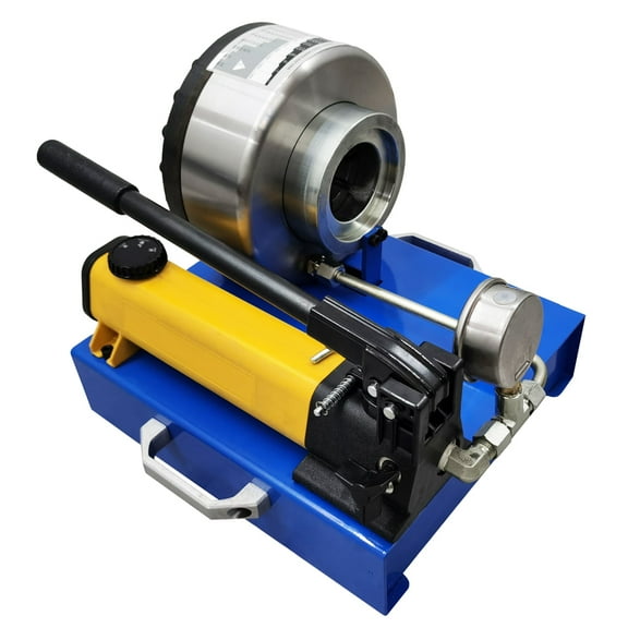 INTSUPERMAI Portable Hose Crimper High Pressure Hydraulic Hose Crimping with 7 Sets Dies