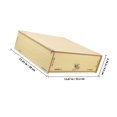 thumbnail image 2 of COMPUKAS Beige Multi Functional Cash Drawer Tray Wooden Cash Register Insert with Compartments, 2 of 8