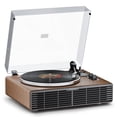 thumbnail image 1 of Tocadiscos de vinilo XJ-HOME Bluetooth 33/45 RPM acabado nogal, 1 of 8
