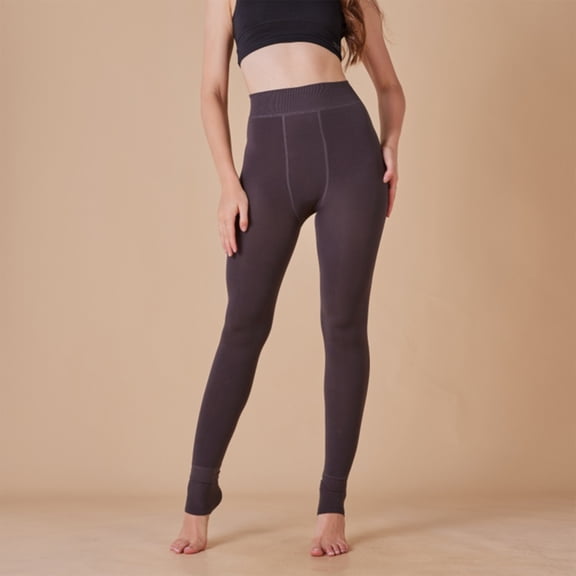 High Waisted Leggings for Women - No See Through Tummy Control Cycling Workout Yoga Pants Gray Free