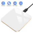 thumbnail image 5 of AGPTEK Wireless Charger with USB-C, 15W Max Fast Charge Wireless Charging Pad for iPhone 11/11 Pro Max/XS Max/XR/X/8, LG V50/V50 ThinQ/V40/V30+/V30/G8, Galaxy S20/S10/S9/S8, AirPods Pro, White, 5 of 10