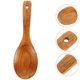 thumbnail image 5 of Cuchara de madera maciza para cocinar arroz, utensilio de cocina para el hogar y el restaurante (21 x 6,5 cm), 5 of 8
