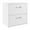 White, variant on Bush Business Furniture Hustle 2 Drawer Lateral File Cabinet in White
