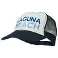 thumbnail image 2 of Laguna Beach Embroidered Foam Mesh Back Cap - Navy White OSFM, 2 of 5