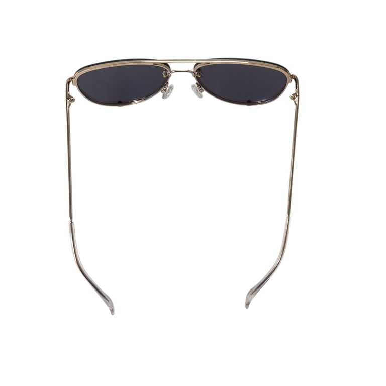 QUAY Australia High Key Mini Rimless Aviator Sunglasses #126 Metal Frame & Case Quay Australia High Key Mini Rimless Aviator Sunglasses Gold  main image 4